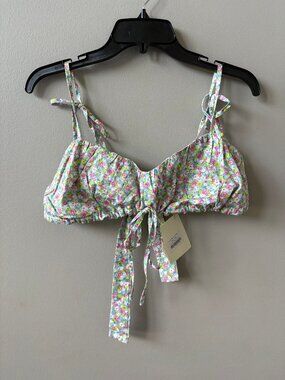 Peppermayo Floral bra top, 100% Cotton, Size US 6m New